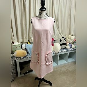 Betsy Johnson Pink Mimosa Dress with pockets